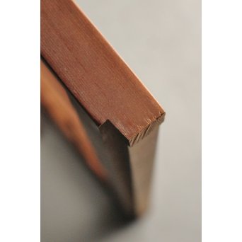 小野道風と柳と蛙　3枚1組書院欄間　R2252 