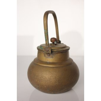金谷五郎三郎系 黄銅砲口 銅瓶/湯沸　M019 