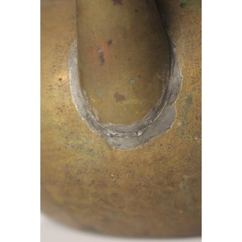 金谷五郎三郎系 黄銅砲口 銅瓶/湯沸　M019 