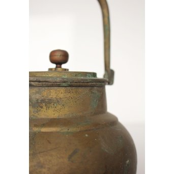 金谷五郎三郎系 黄銅砲口 銅瓶/湯沸　M019 