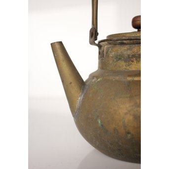 金谷五郎三郎系 黄銅砲口 銅瓶/湯沸　M019 