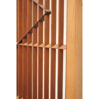 角度付意匠組子 松皮菱書院 2枚1組　R2254 