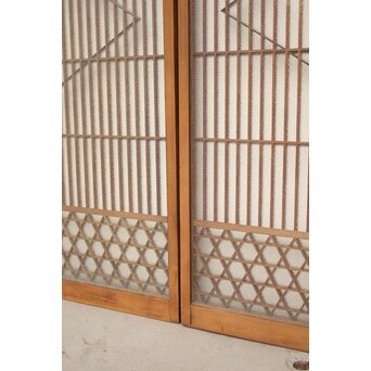 角度付意匠組子 松皮菱書院 2枚1組　R2254 