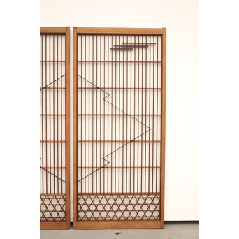 角度付意匠組子 松皮菱書院 2枚1組　R2254 