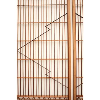 角度付意匠組子 松皮菱書院 2枚1組　R2254 