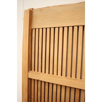 侘朽ちた鉄板 細身格子蔵戸　W588 