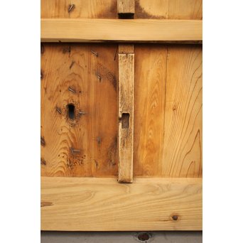 侘朽ちた鉄板 細身格子蔵戸　W588 