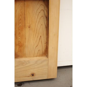 侘朽ちた鉄板 細身格子蔵戸　W588 