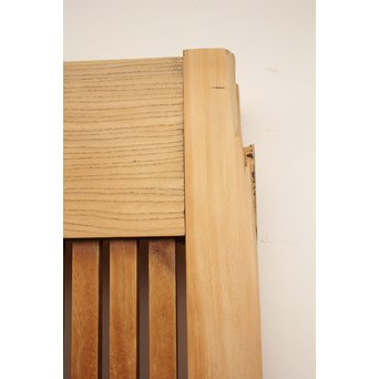 侘朽ちた鉄板 細身格子蔵戸　W588 