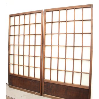36分割 細分升ガラス戸 【市松】4枚1組　GD1113Y 