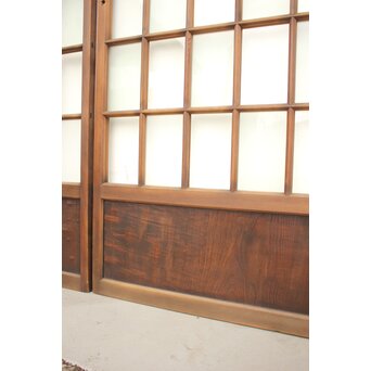 36分割 細分升ガラス戸 【市松】4枚1組　GD1113Y 