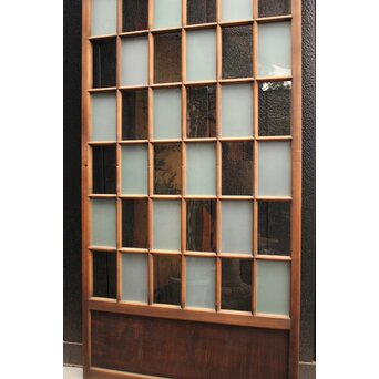 36分割 細分升ガラス戸 【市松】4枚1組　GD1113Y 