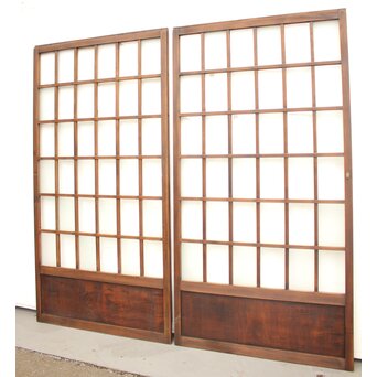 36分割 細分升ガラス戸 【市松】4枚1組　GD1113Y 