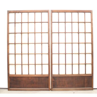 36分割 細分升ガラス戸 【市松】4枚1組　GD1113Y AB　表