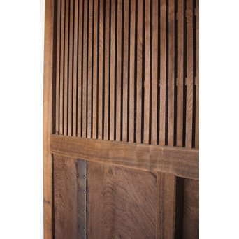 ハイサイズ総欅格子蔵戸　W593 