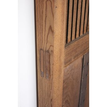 ハイサイズ総欅格子蔵戸　W593 