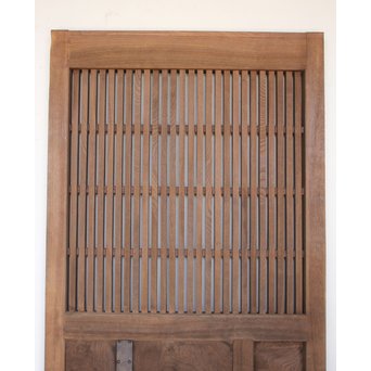 ハイサイズ総欅格子蔵戸　W593 