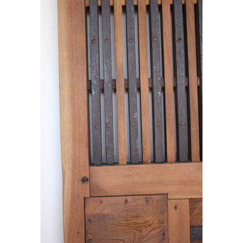 ハイサイズ総欅格子蔵戸　W593 