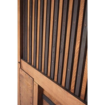 ハイサイズ総欅格子蔵戸　W593 