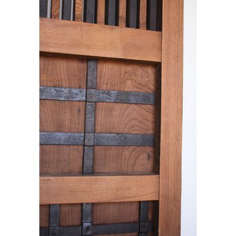 ハイサイズ総欅格子蔵戸　W593 