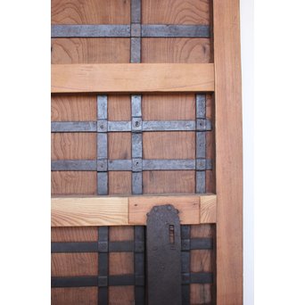 ハイサイズ総欅格子蔵戸　W593 