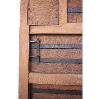 ハイサイズ総欅格子蔵戸　W593 