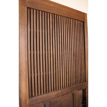 ハイサイズ総欅格子蔵戸　W593 