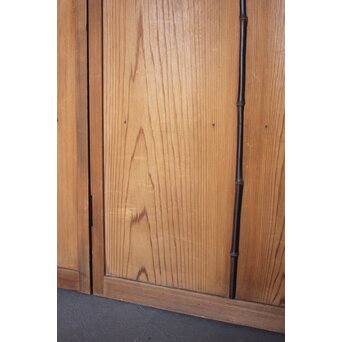 葉ガラスの一対雪隠戸 2枚1組　GD1117YD 