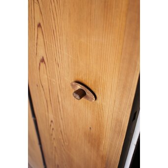 葉ガラスの一対雪隠戸 2枚1組　GD1117YD 