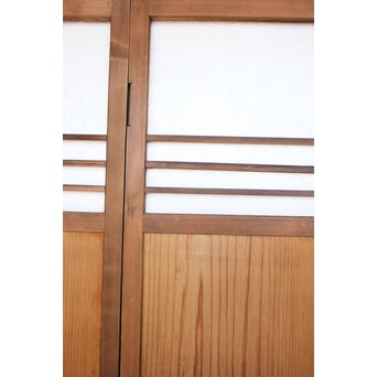 葉ガラスの一対雪隠戸 2枚1組　GD1117YD 