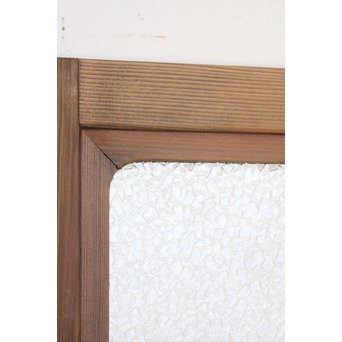 プレスガラスの一対雪隠戸 2枚1組　GD1118YD 