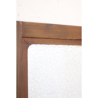 プレスガラスの一対雪隠戸 2枚1組　GD1118YD 