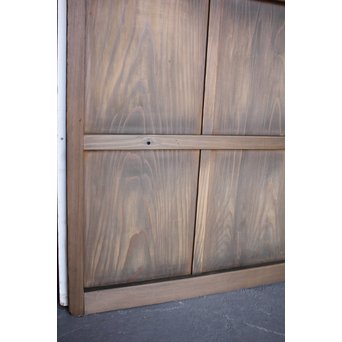 プレスガラスの一対雪隠戸 2枚1組　GD1118YD 