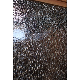 プレスガラスの一対雪隠戸 2枚1組　GD1118YD 