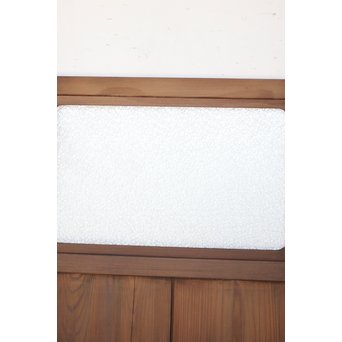 プレスガラスの一対雪隠戸 2枚1組　GD1118YD 