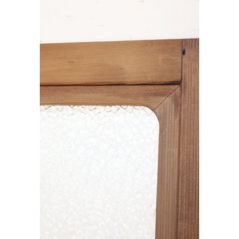 プレスガラスの一対雪隠戸 2枚1組　GD1118YD 