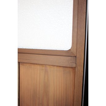 プレスガラスの一対雪隠戸 2枚1組　GD1118YD 