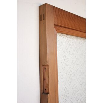 シンプルなプレスガラス雪隠戸　GD1120 