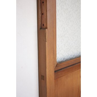 シンプルなプレスガラス雪隠戸　GD1120 