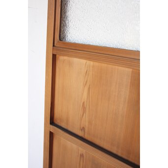 シンプルなプレスガラス雪隠戸　GD1120 