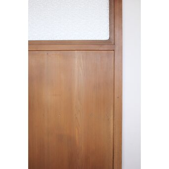 シンプルなプレスガラス雪隠戸　GD1120 