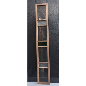 緑色ガラス欄間 2枚1組　R2257 