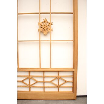 組子 中型障子戸M 2枚1組　F210 