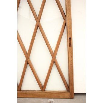 ダイアカットの市松ガラス窓 2枚1組　GD1137 