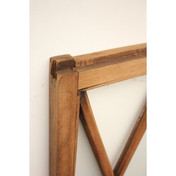 ダイアカットの市松ガラス窓 2枚1組　GD1137 