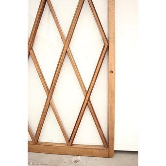 ダイアカットの市松ガラス窓 2枚1組　GD1137 