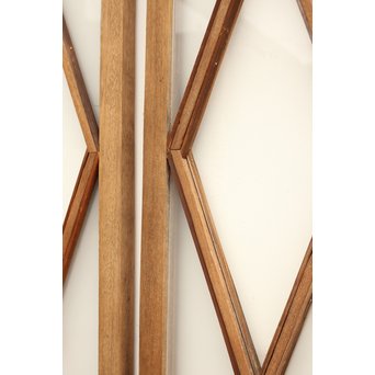 ダイアカットの市松ガラス窓 2枚1組　GD1137 