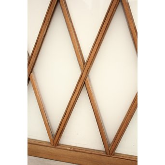 ダイアカットの市松ガラス窓 2枚1組　GD1137 