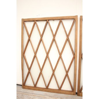 ダイアカットの市松ガラス窓 2枚1組　GD1137 