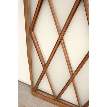 ダイアカットの市松ガラス窓 2枚1組　GD1137 